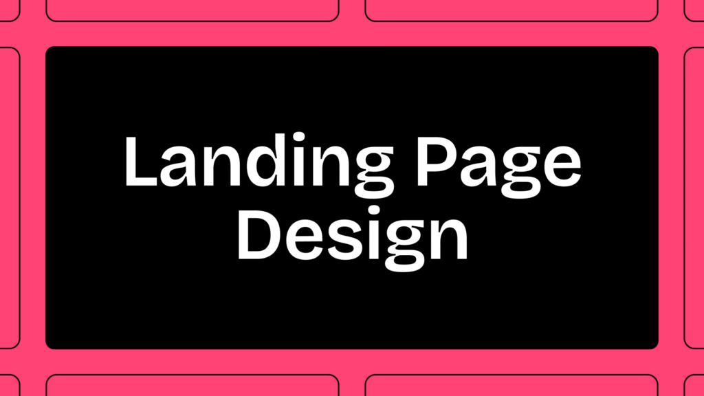 Landing Page Design